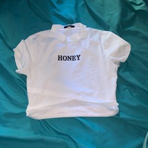 Honey crop top